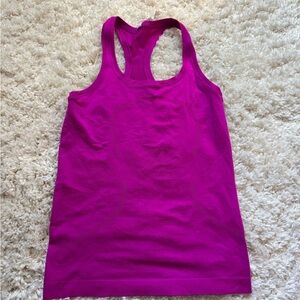 lululemon athletica Magenta Racerback Tank Top